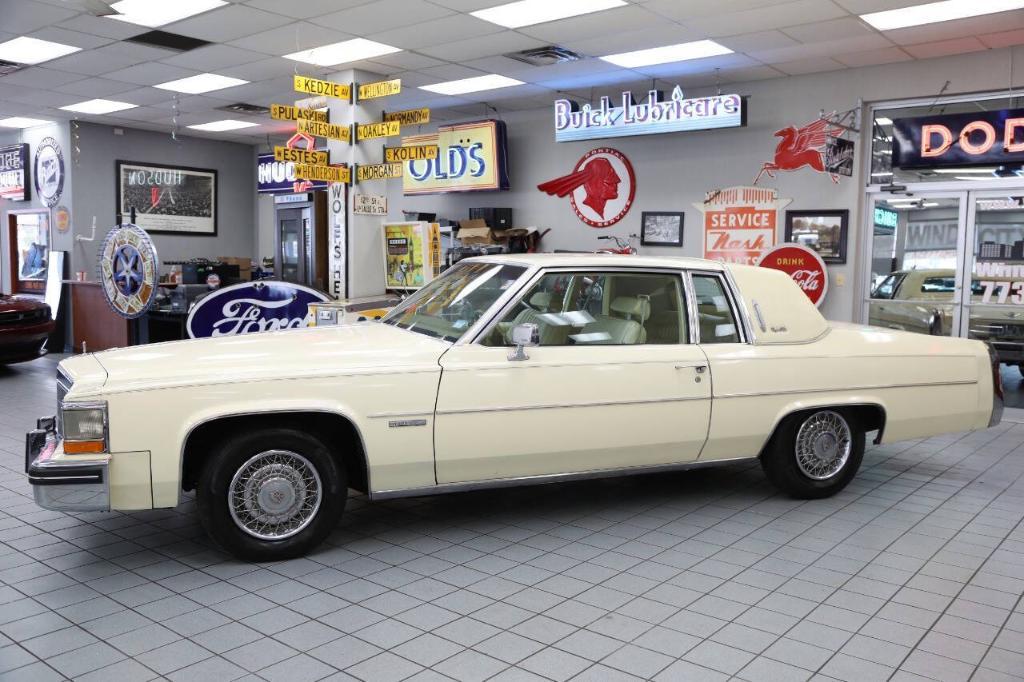 used 1983 Cadillac DeVille car, priced at $14,995