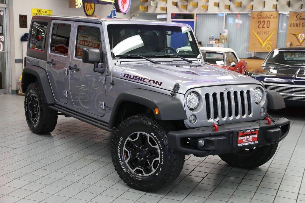 used 2017 Jeep Wrangler Unlimited car, priced at $15,896