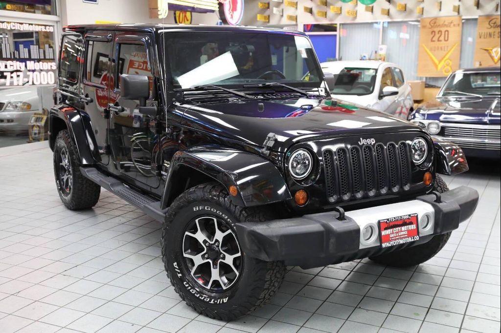 used 2012 Jeep Wrangler Unlimited car, priced at $13,896