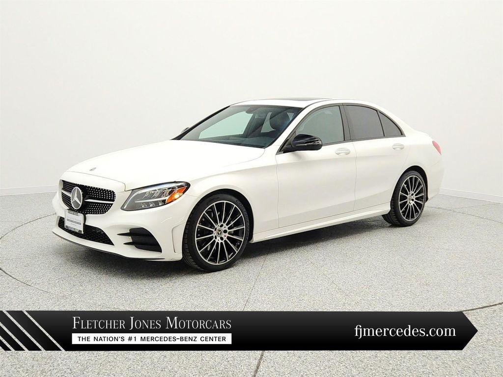 used 2021 Mercedes-Benz C-Class car, priced at $25,894