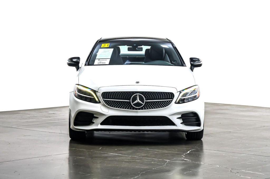 used 2021 Mercedes-Benz C-Class car, priced at $33,894