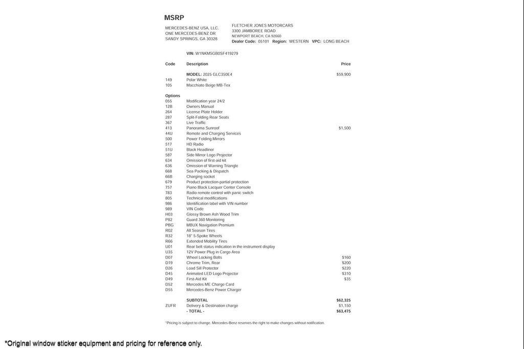 used 2025 Mercedes-Benz GLC 350e car, priced at $52,891