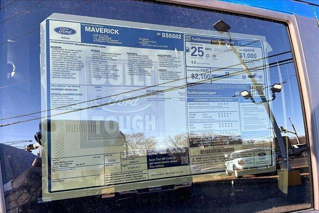 new 2025 Ford Maverick car, priced at $31,602