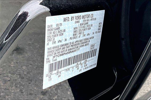 new 2025 Ford Maverick car, priced at $36,184