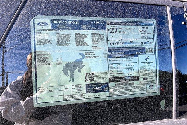 new 2025 Ford Bronco Sport car, priced at $28,679