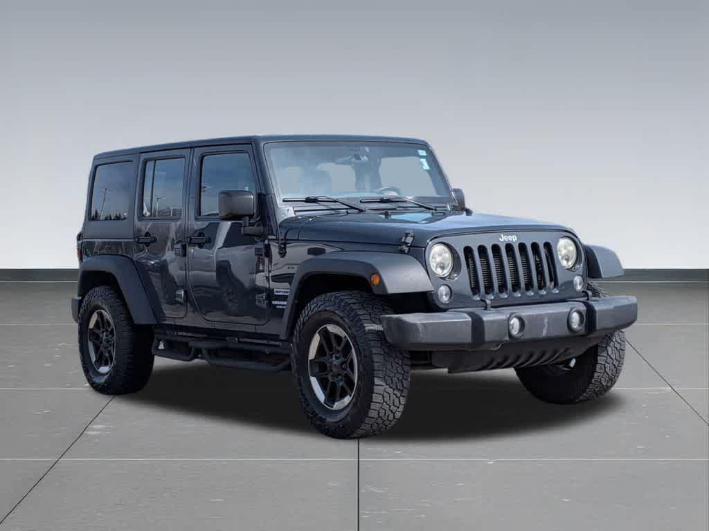 used 2017 Jeep Wrangler Unlimited car, priced at $13,888