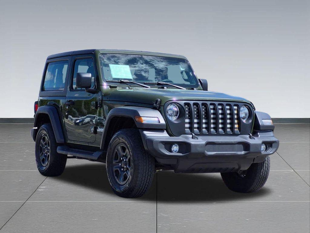 used 2021 Jeep Wrangler car, priced at $23,999