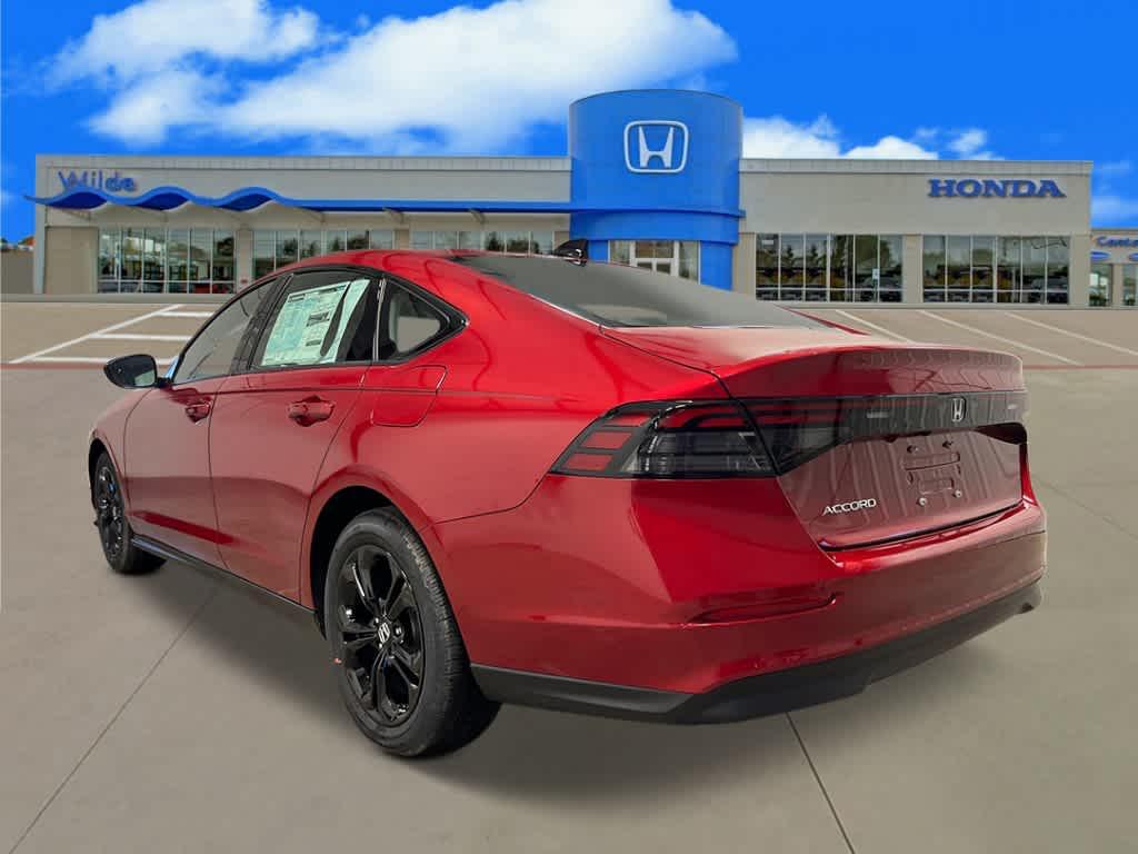 new 2025 Honda Accord car, priced at $30,805