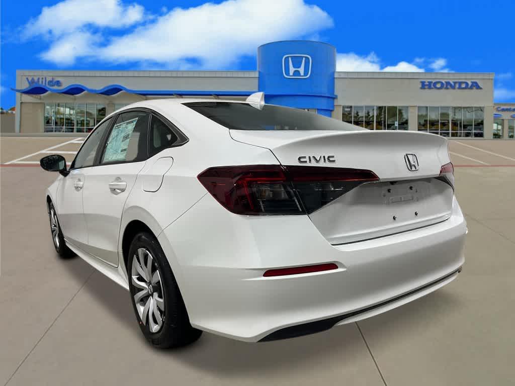 new 2026 Honda Civic car, priced at $25,386