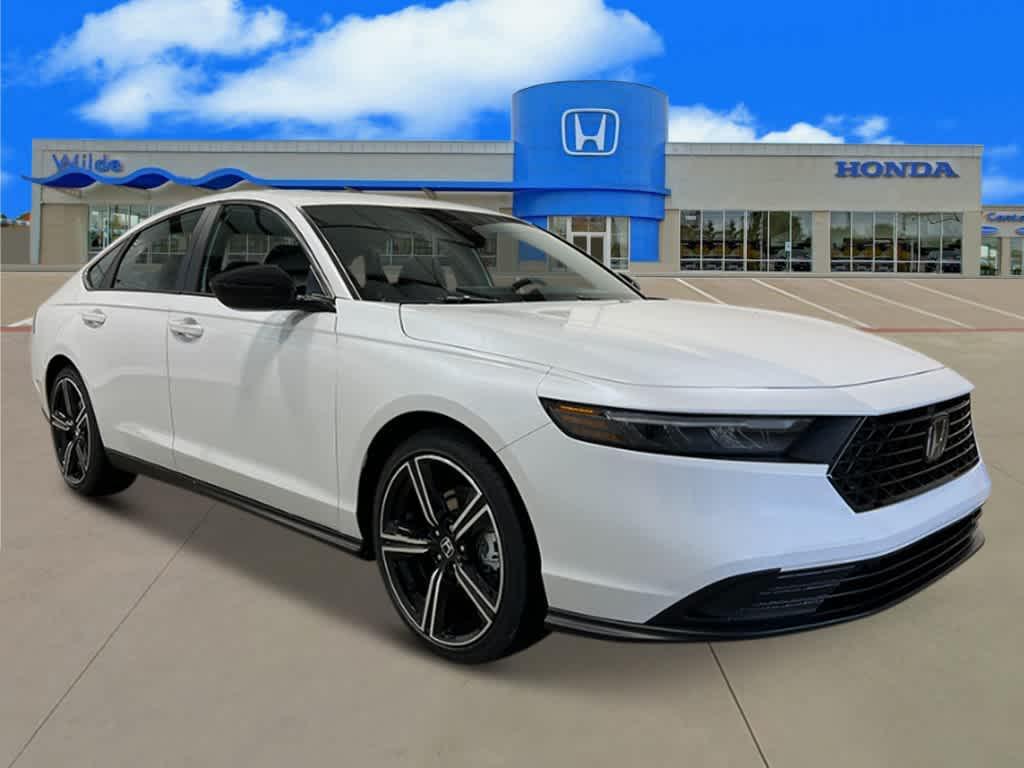 new 2025 Honda Accord Hybrid car, priced at $33,800