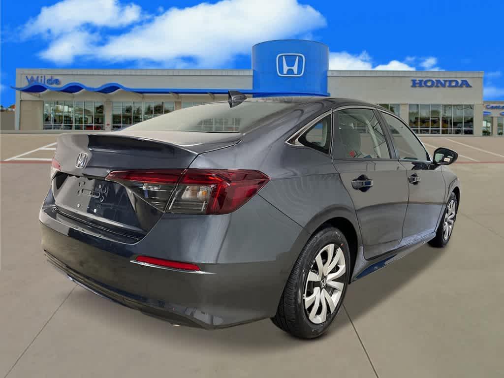 new 2026 Honda Civic car, priced at $24,953