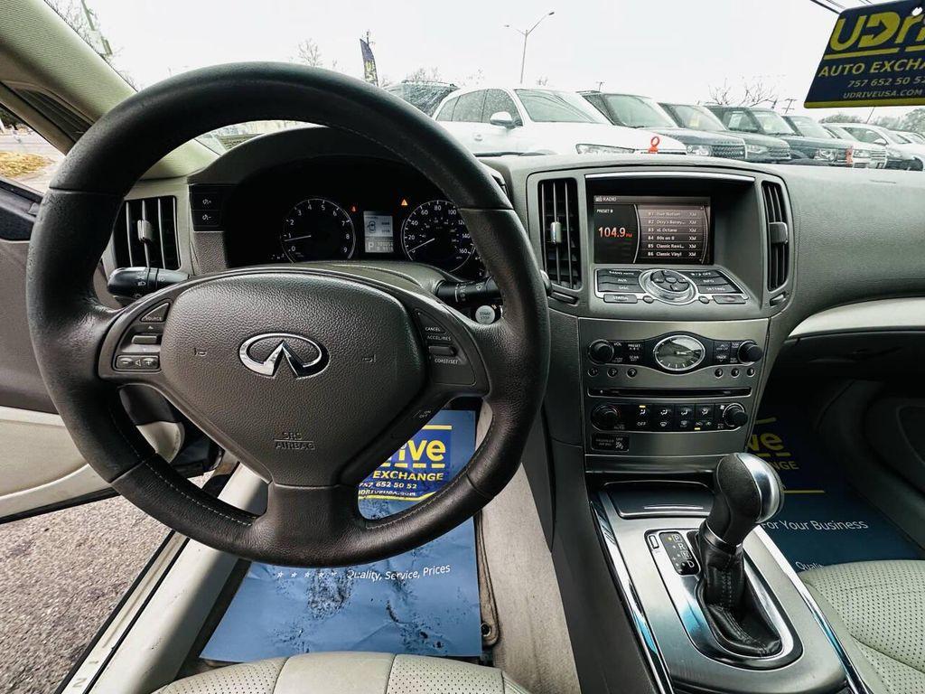 used 2010 INFINITI G37 car, priced at $8,990