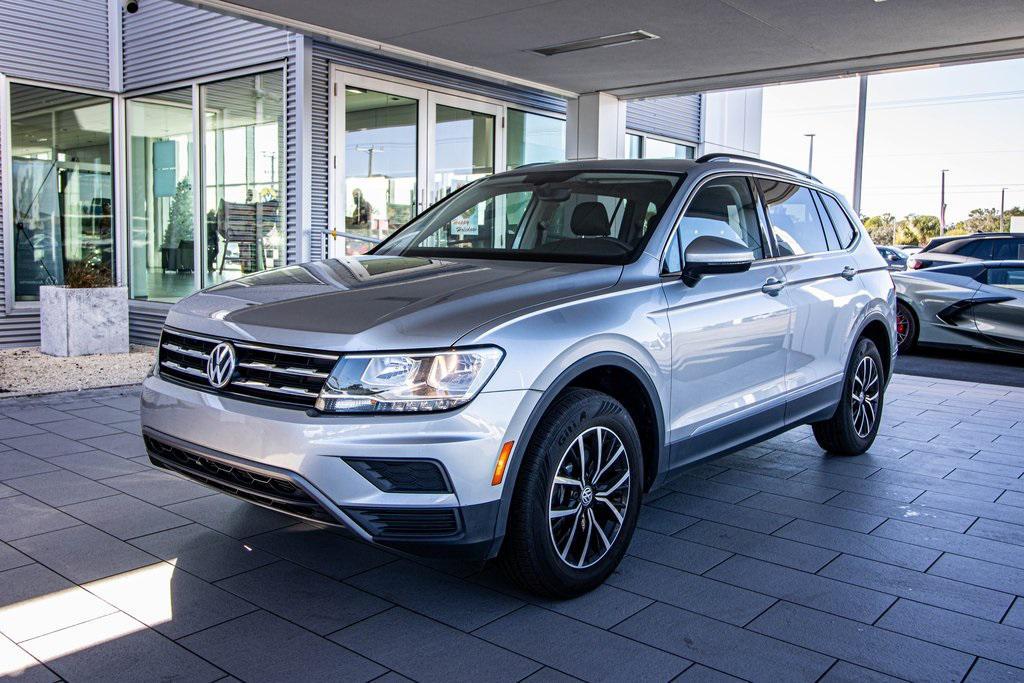 used 2021 Volkswagen Tiguan car, priced at $16,890