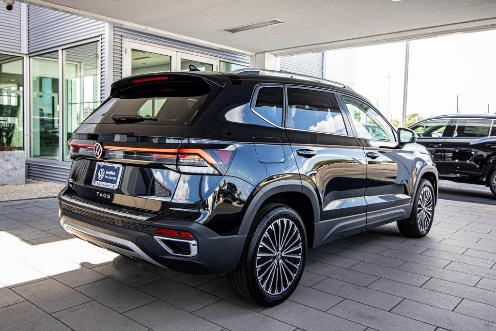 used 2025 Volkswagen Taos car, priced at $25,500