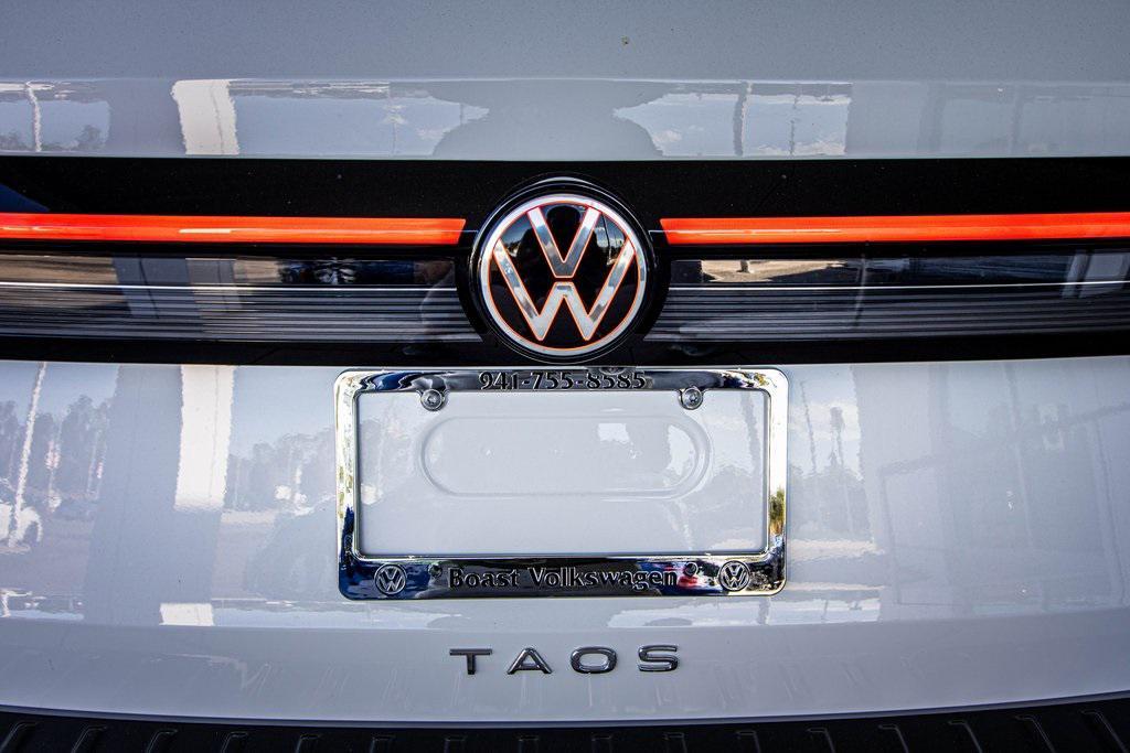 new 2026 Volkswagen Taos car, priced at $27,677