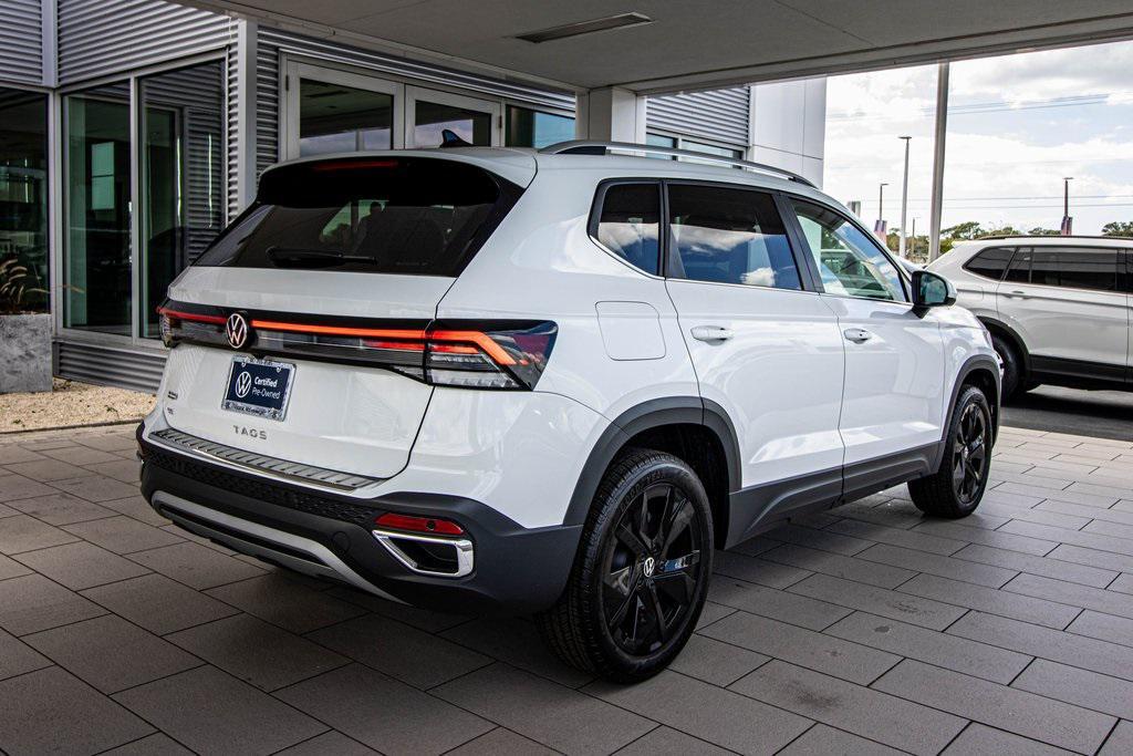used 2025 Volkswagen Taos car, priced at $25,500