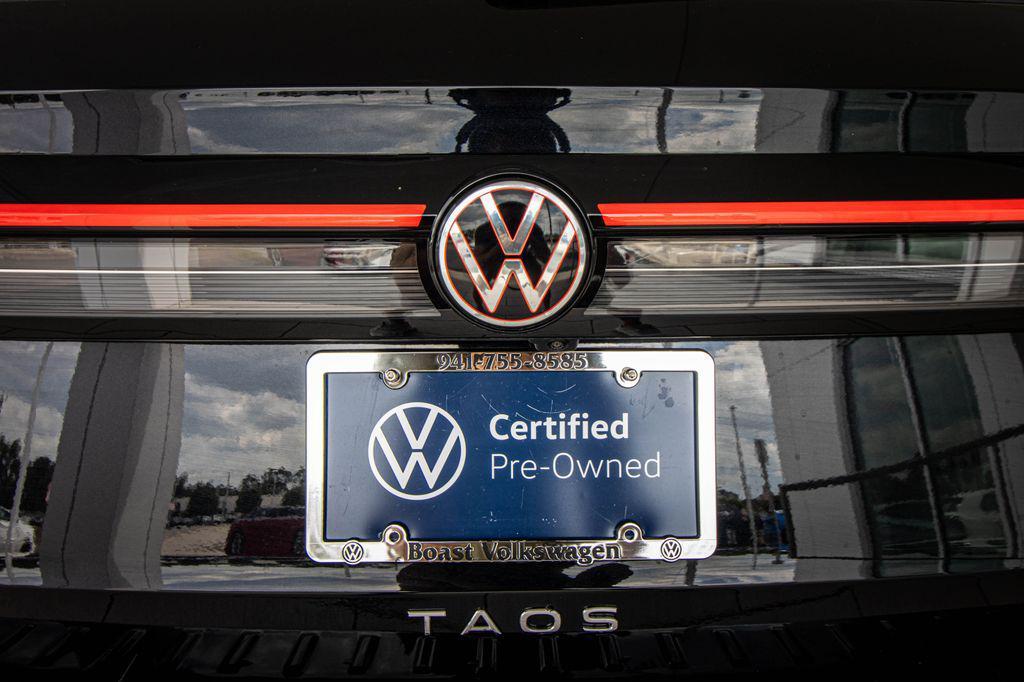 used 2025 Volkswagen Taos car, priced at $23,712