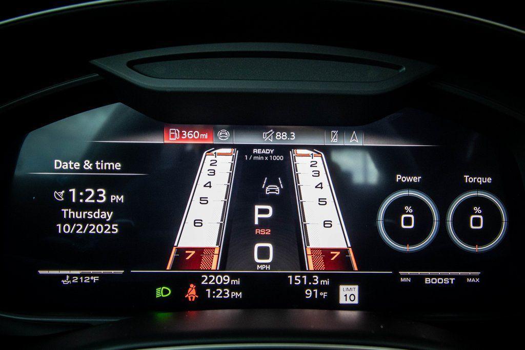 used 2025 Audi RS Q8 car, priced at $149,000