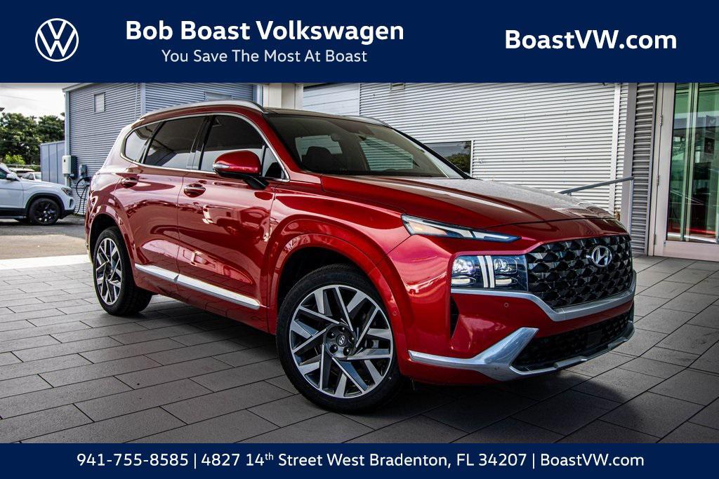 used 2023 Hyundai Santa Fe car, priced at $24,865