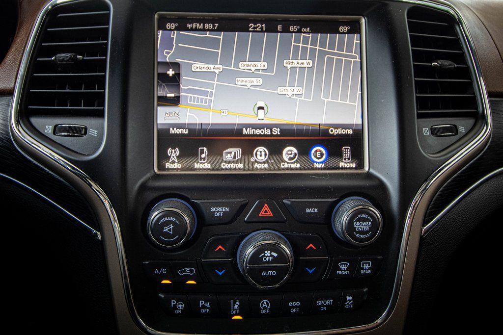 used 2017 Jeep Grand Cherokee car, priced at $15,730