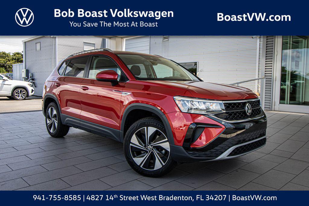 used 2024 Volkswagen Taos car, priced at $27,497