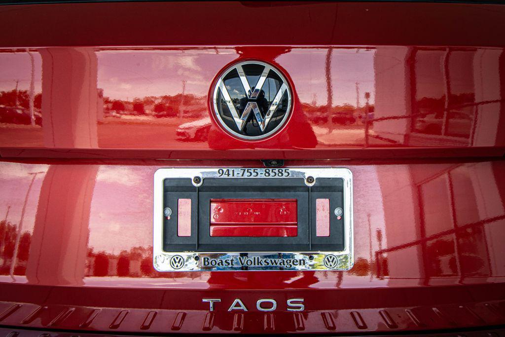used 2024 Volkswagen Taos car, priced at $27,497