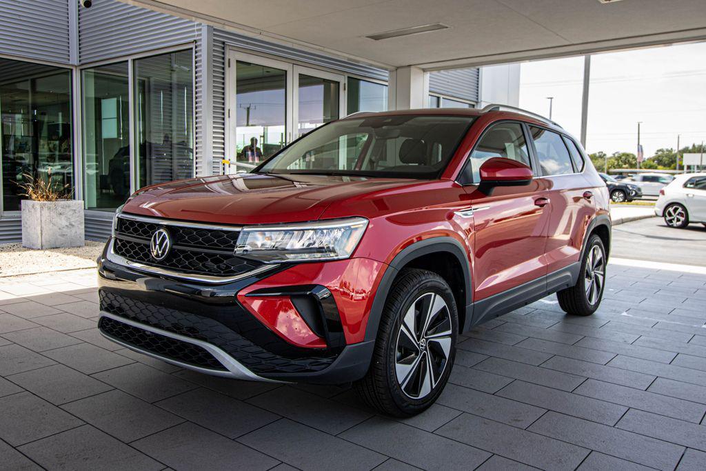 used 2024 Volkswagen Taos car, priced at $27,497