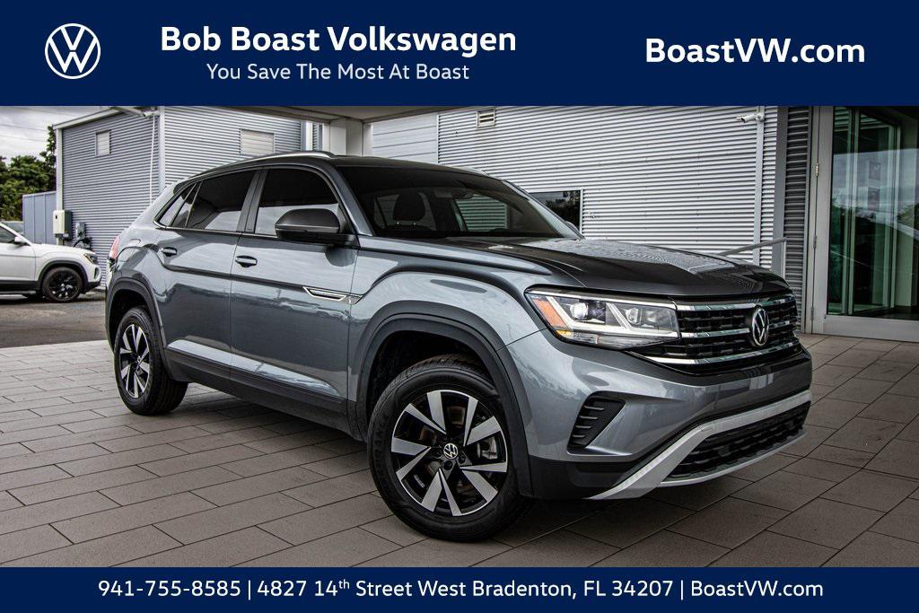 used 2023 Volkswagen Atlas Cross Sport car, priced at $24,578