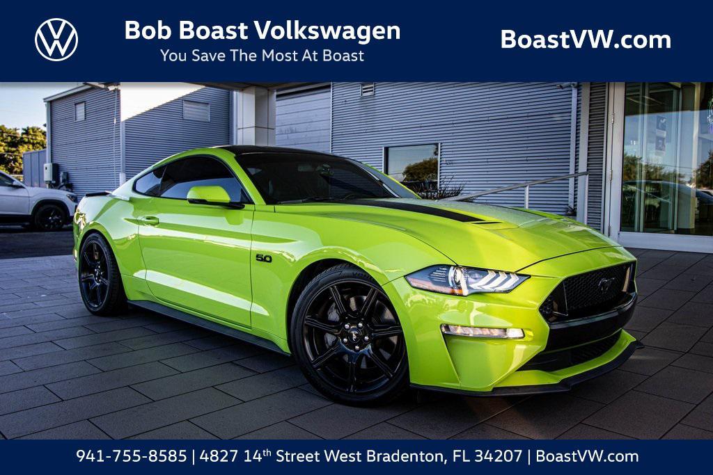 used 2020 Ford Mustang car, priced at $32,995