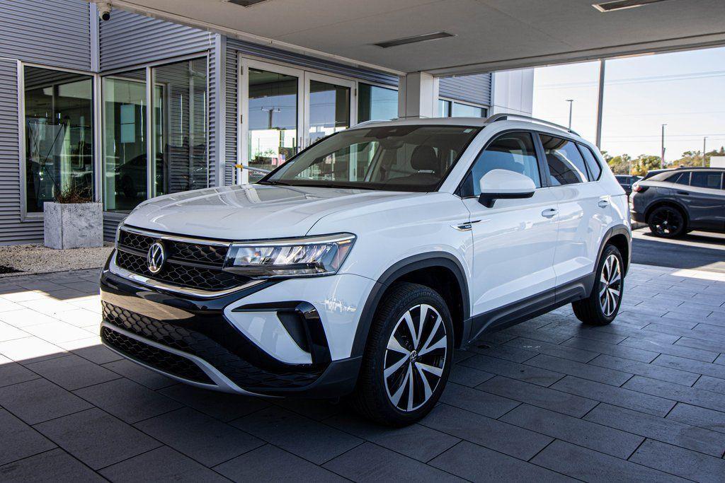 used 2023 Volkswagen Taos car, priced at $18,995