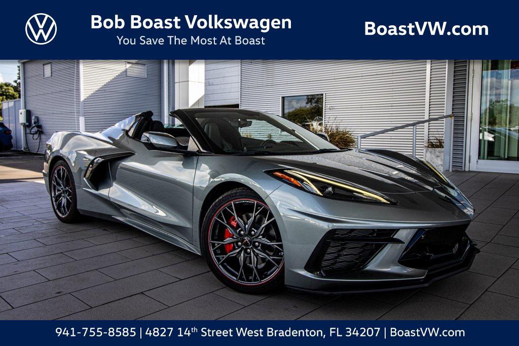 used 2023 Chevrolet Corvette car, priced at $73,400