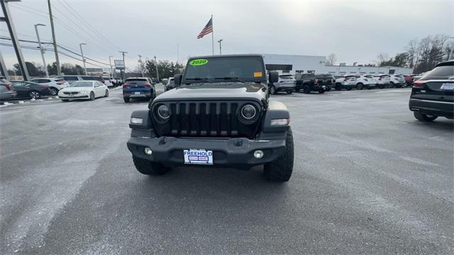 used 2020 Jeep Wrangler Unlimited car, priced at $19,995
