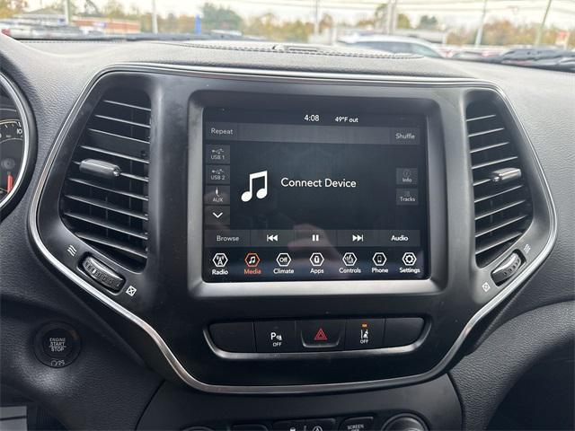 used 2021 Jeep Cherokee car, priced at $19,695