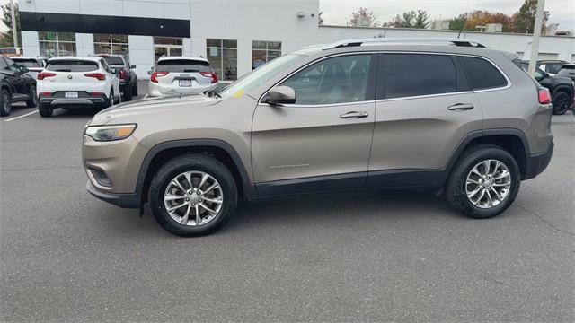 used 2021 Jeep Cherokee car, priced at $19,695
