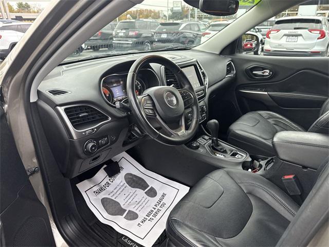 used 2021 Jeep Cherokee car, priced at $19,695