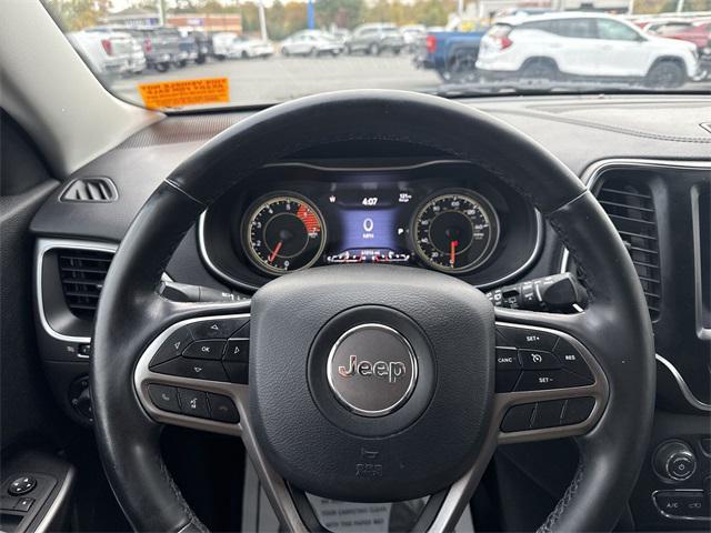 used 2021 Jeep Cherokee car, priced at $19,695