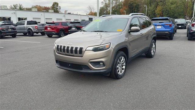 used 2021 Jeep Cherokee car, priced at $19,695