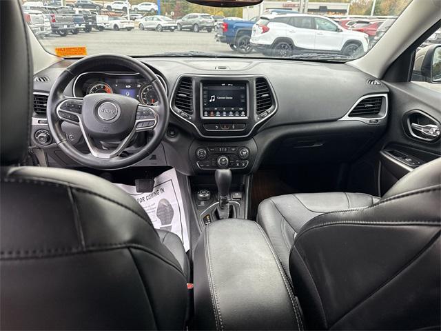 used 2021 Jeep Cherokee car, priced at $19,695