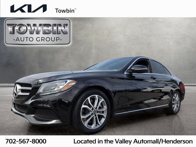 used 2018 Mercedes-Benz C-Class car, priced at $17,300
