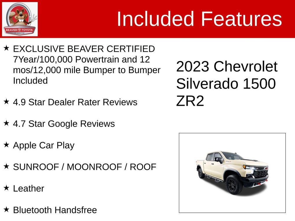used 2023 Chevrolet Silverado 1500 car, priced at $53,900
