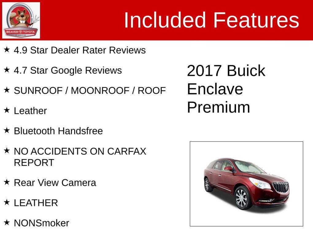 used 2017 Buick Enclave car, priced at $12,900