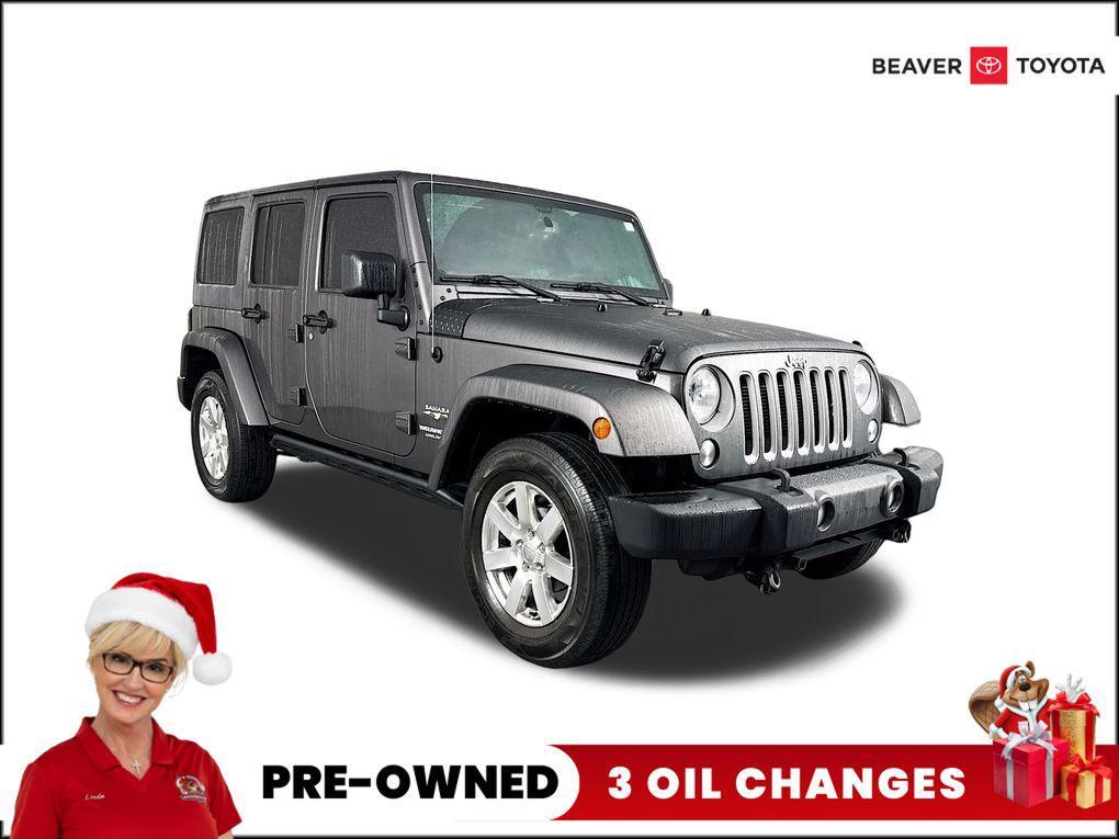 used 2016 Jeep Wrangler Unlimited car, priced at $14,900