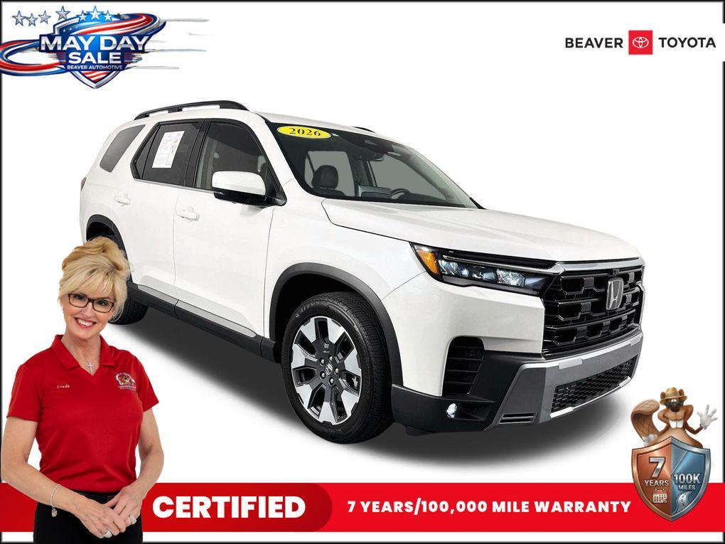 used 2026 Honda Pilot car, priced at $49,500
