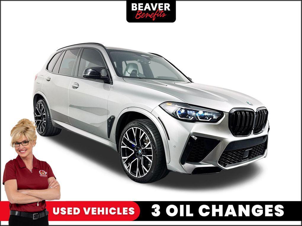 used 2022 BMW X5 M car, priced at $61,500