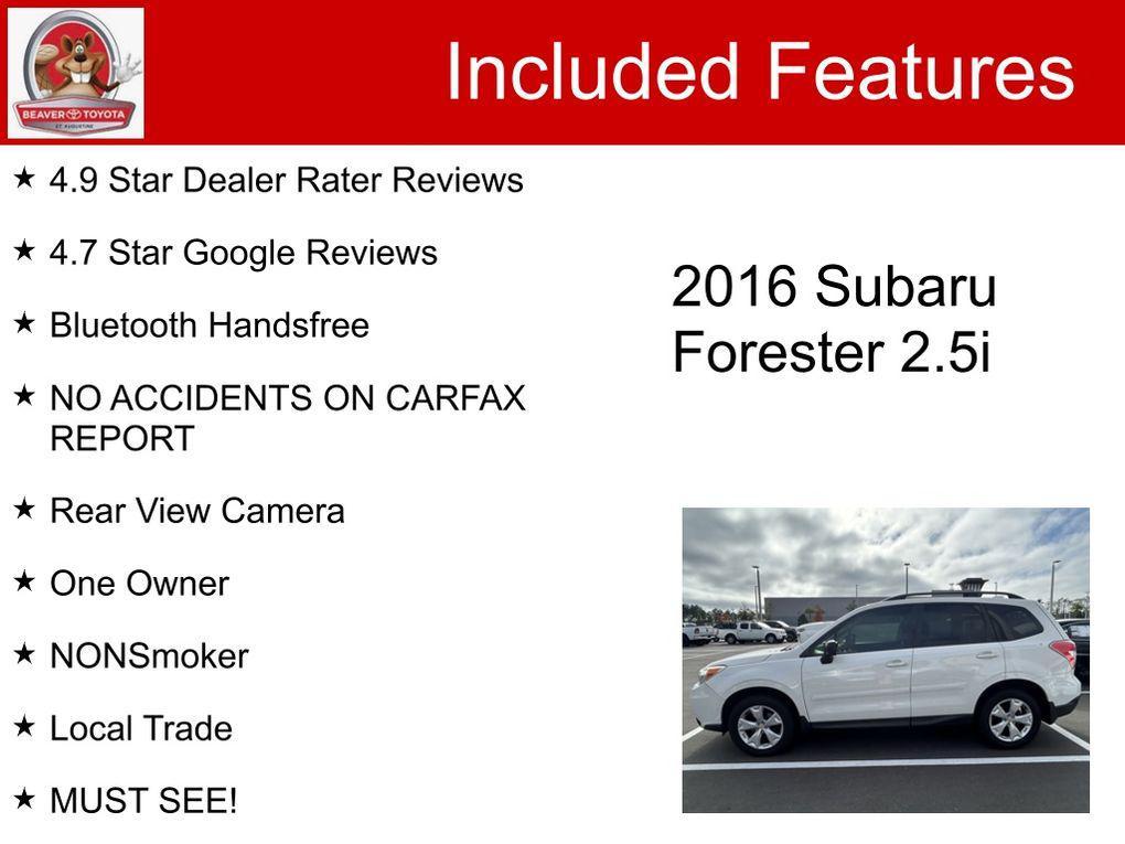 used 2016 Subaru Forester car, priced at $11,500
