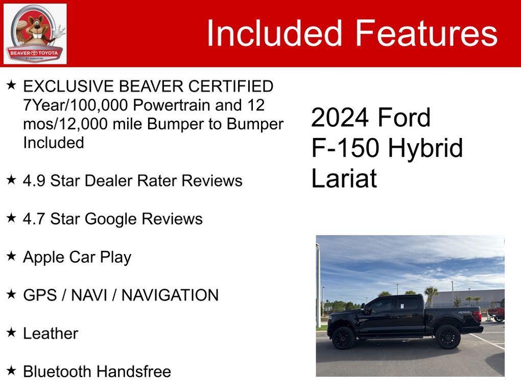 used 2024 Ford F-150 car, priced at $50,400