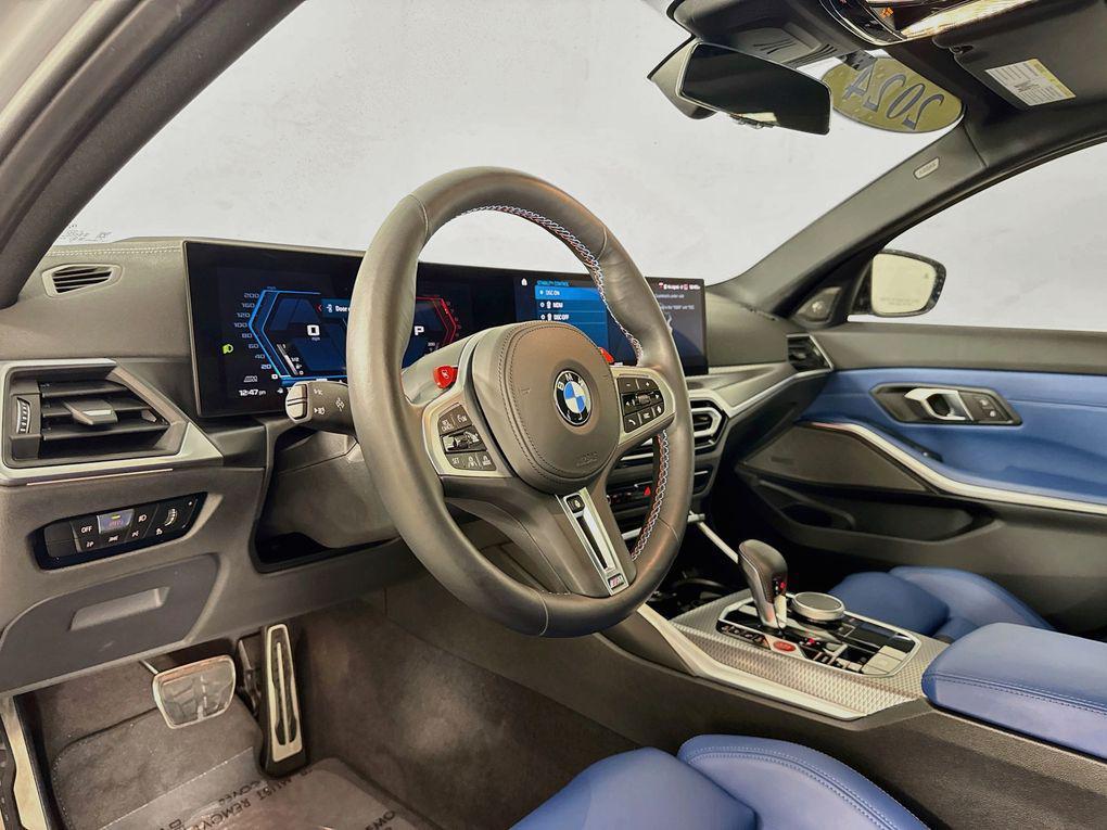 used 2024 BMW M3 car, priced at $86,400