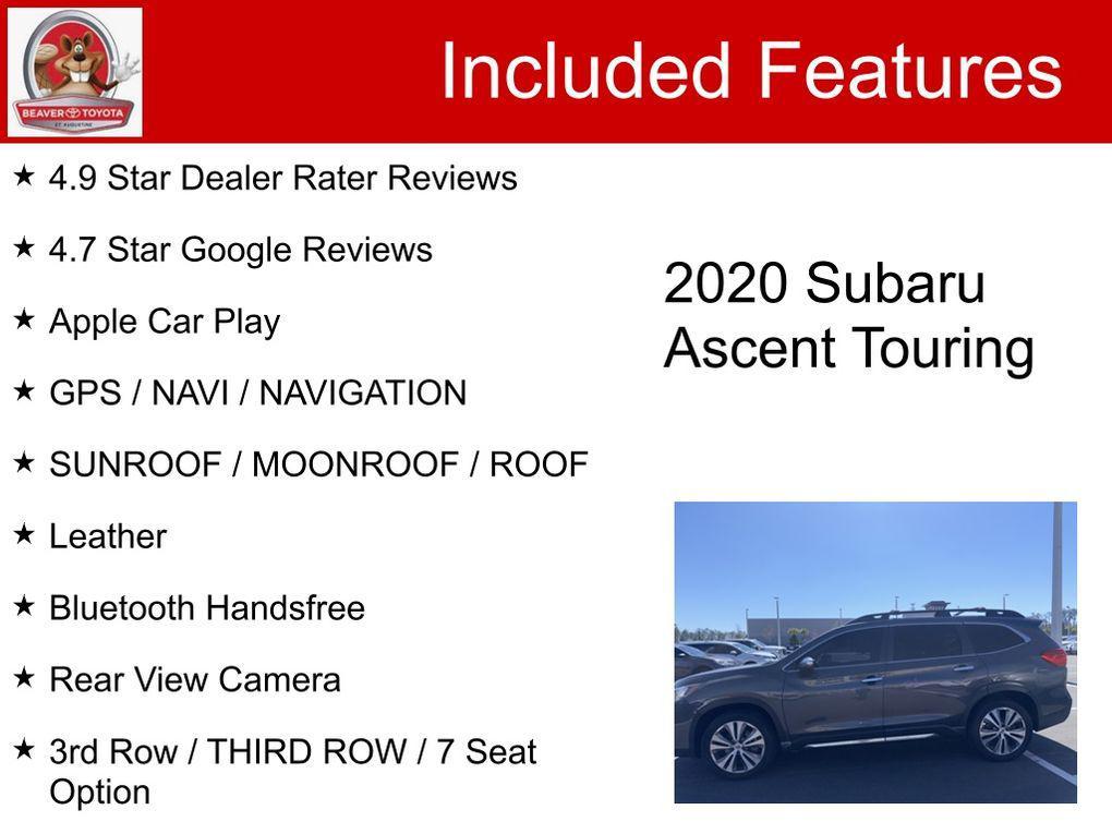 used 2020 Subaru Ascent car, priced at $20,900