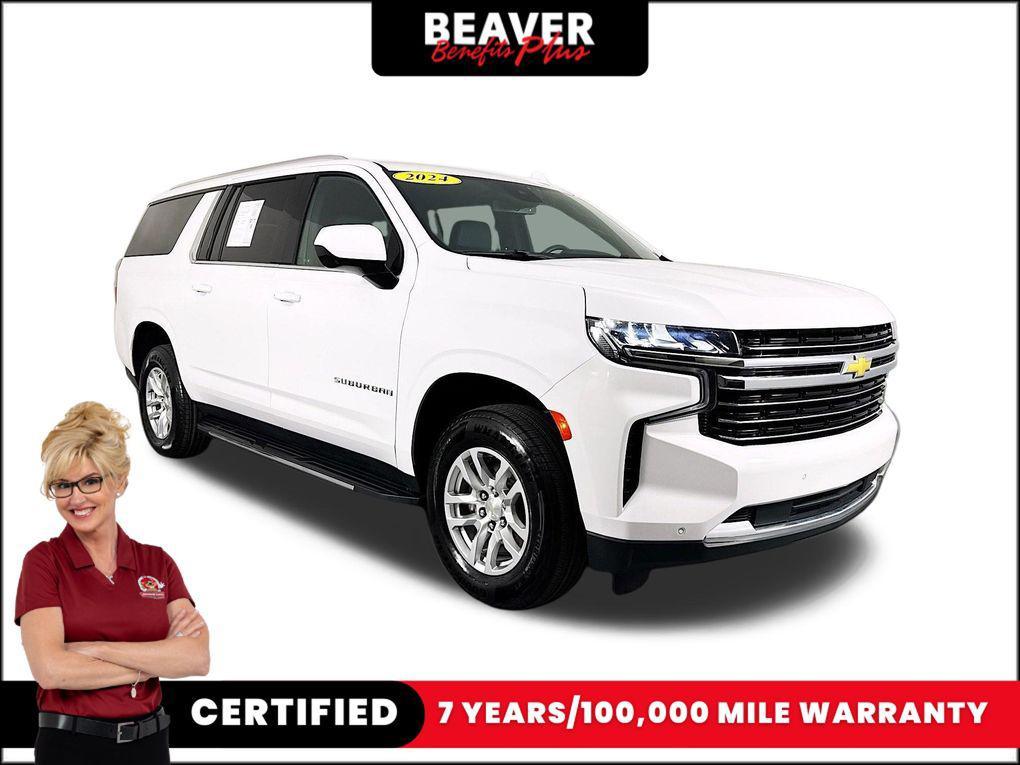 used 2024 Chevrolet Suburban car, priced at $42,900