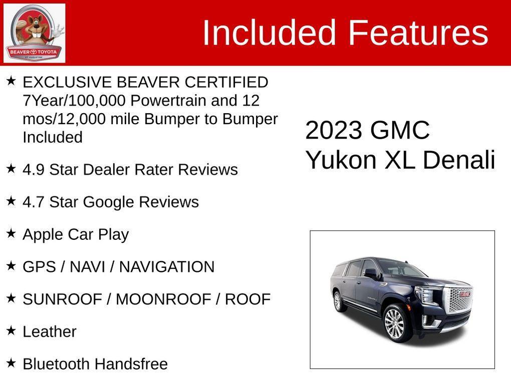 used 2023 GMC Yukon XL car, priced at $67,900